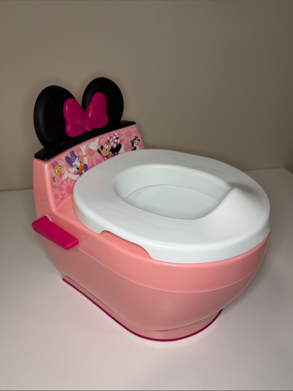 The First Years Disney Minnie Mouse 2-in-1 Potty Training Seat Pink